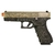 WE GBB G17 IVORY BLOWBACK AIRSOFT PISTOL BLACK / GOLD