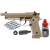 KROWN LAND SRC CO2 4.5MM KL-9 A3 BLOWBACK AIRGUN PISTOL DESERT COMBO