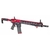 Imagem do APS AEG GHOST PATROL SILVER EDGE M4 RIFLE AIRSOFT WITH SDU 2.0 ECU RED PHANTOM