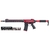APS AEG GHOST PATROL SILVER EDGE M4 RIFLE AIRSOFT WITH SDU 2.0 ECU RED PHANTOM