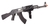 CYMA AEG AK47 STANDARD FULL METAL TACTICAL COMPOSITE FURNITURE AIRSOFT RIFLE BLACK - Loja DK Airsoft: Tudo para Airsoft em um Só Lugar