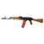 WE GBBR AK74 WOOD STOCK BLOWBACK AIRSOFT RIFLE BLACK & WOOD