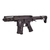 LANCER TACTICAL AEG LT04B PDW SPEED WITH HANDGUARD 5.5" AND T238 MOTOR AIRSOFT RIFLE BLACK na internet