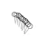 APS HAKKOTSU THUNDER B SHOCKER SAFETY PIN 12 PCS