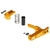 MAXX MODEL CNC ALUMINUM ADVANCED MAGAZINE RELEASE STYLE A GOLD MX-MAR001SAG
