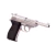 WE GBB P38 LUGER BLOWBACK AIRSOFT PISTOL SILVER ✔ - loja online