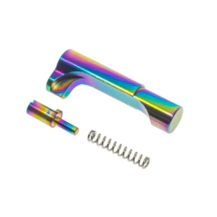 COWCOW TECHNOLOGY MATCH GRADE STAINLESS STEEL GRIP MAGAZINE RELEASE FOR HI-CAPA RAINBOW - comprar online