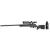 SILVERBACK SPRING SNIPER TAC41 P BOLT ACTION AIRSOFT RIFLE BLACK COMBO