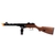 S&T ARMAMENT AEG PPSH-41 BLOWBACK AIRSOFT RIFLE BLACK / WOOD