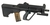 ARMY ARMAMENT AEG AUG ALLOYED GB CQB AIRSOFT RIFLE BLACK na internet