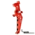 MAXX MODEL CNC ALUMINUM ADVANCED SPEED TRIGGER STYLE E RED MX-TRG002SER