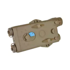 WADSN AN/PEQ BATTERY CASE WITH RED LASER DESERT