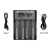 GAMA POWER BATTERY INTELLIGENT CHARGER 4 SLOTS FOR IMR / Li-ion / Ni-MH / Ni-Cd WITH LCD - comprar online