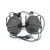 WADSN HEADSET COMTAC II WITH NEW HELMET ADAPTER OD GREEN