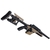 SILVERBACK AIRSOFT TAC-41 A BOLT ACTION SNIPER RIFLE FLAT DARK EARHT - loja online