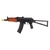 SRC GBB SR-74U BLOWBACK AIRSOFT RIFLE BLACK & WOOD