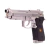 WE CO2 4.5MM M9A1 AIRGUN PISTOL CHROME - loja online