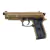 CYBERGUN SPRING PT92 SLIDE METAL AIRSOFT PISTOL TAN