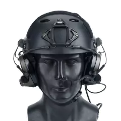 WADSN HEADSET COMTAC II BASIC WITH NEW HELMET ADAPTER VER. II OD GREEN