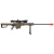 SNOW WOLF AEG BARRET SW-02 SNIPER AIRSOFT RIFLE TAN