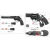 Kit Revólver Ruger Super Hawk 8" Chrome (6mm) + 4 Cilindros CO2 - comprar online