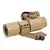 TITAN TACTICAL SIGHT RED DOT 20MM M2A TAN - comprar online