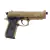 CYBERGUN SPRING PT92 SLIDE METAL AIRSOFT PISTOL TAN - comprar online