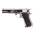 KROWN LAND SRC CO2 4.5MM KL-1911 AIRGUN PISTOL SILVER - comprar online