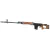 WE GBBR SNIPER SVD BLOWBACK STEEL VERSION AIRSOFT RIFLE WOOD - comprar online