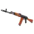 WE GBBR AK74 WOOD STOCK BLOWBACK AIRSOFT RIFLE BLACK & WOOD ✔ - Loja DK Airsoft: Tudo para Airsoft em um Só Lugar