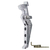 MAXX MODEL ALUMINUM ADVANCED TRIGGER STYLE E TITANIUM MX-TRG001SET - loja online
