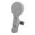 GATE BOLT CATCH SILVER - comprar online