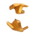 BLACKWOLF THUMB SAFETY ALUMINUM STYLE SMOOTH GOLD - comprar online