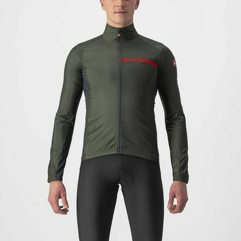 Jaqueta Castelli Squadra Stretch Verde Militar