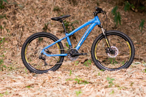 Bicicleta Infantil Oggi Hacker 24 - Azul e Preto - comprar online