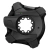 Medidor de Potência Sram Quarq Spider AXS Red/Force