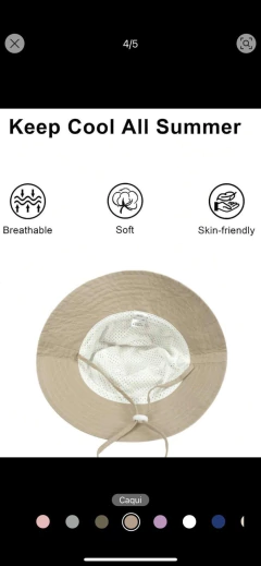 Set lentes + Capelina UV50 - minipeques