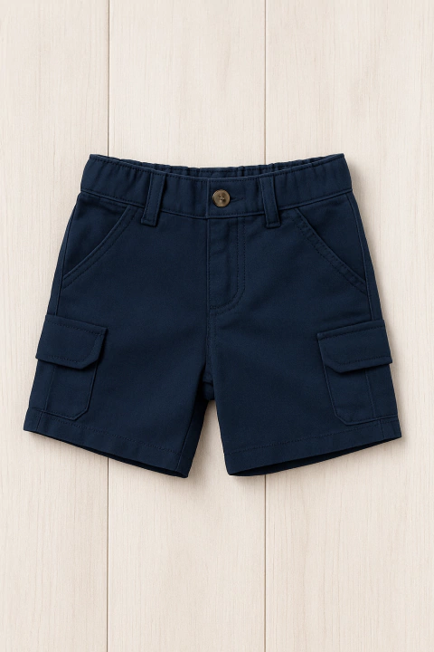 Short Berm cargo gabardina - comprar online