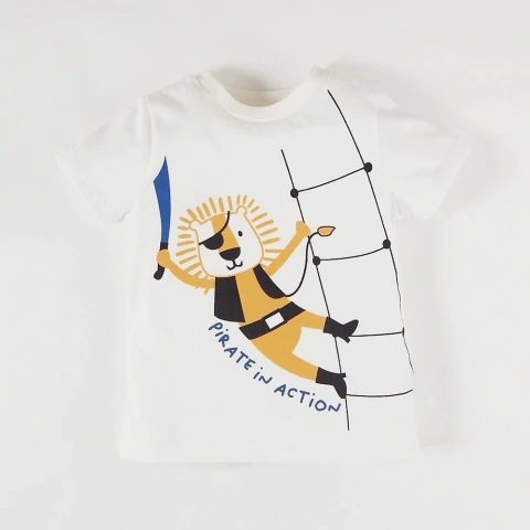 Remera Baby lion pirate