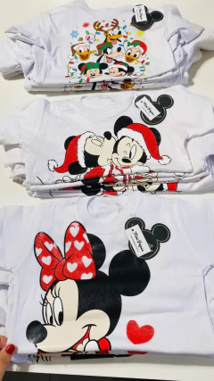 Remera baby Mickey & minnie christmas en internet