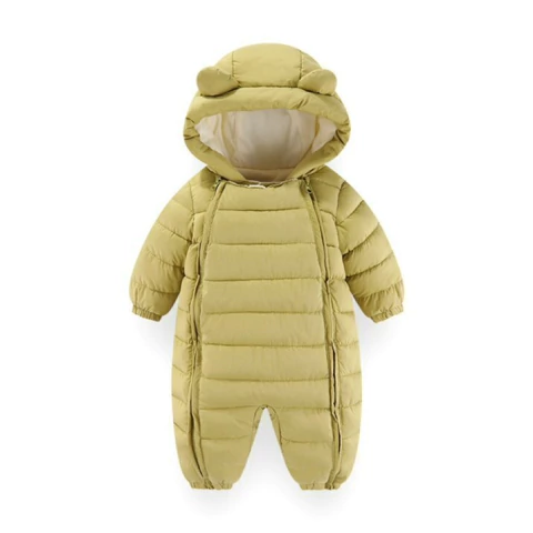 ENTERITO PUFFER BABY pistach - comprar online