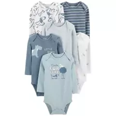 pack x 6 bodys manga larga Carters