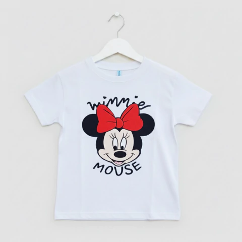 Remera Over Minnie white - comprar online