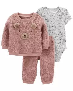 Set 3 piezas Carters corderito