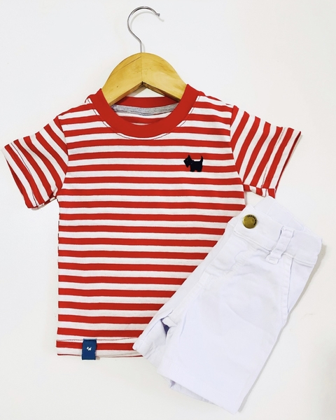 Remera Rayada Baby Dog