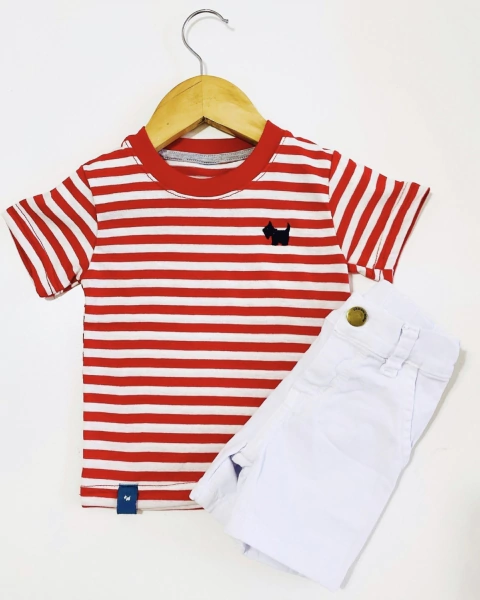 Remera Rayada Baby Dog