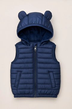 CHALECO PUFFER BABY SKY BLUE - comprar online