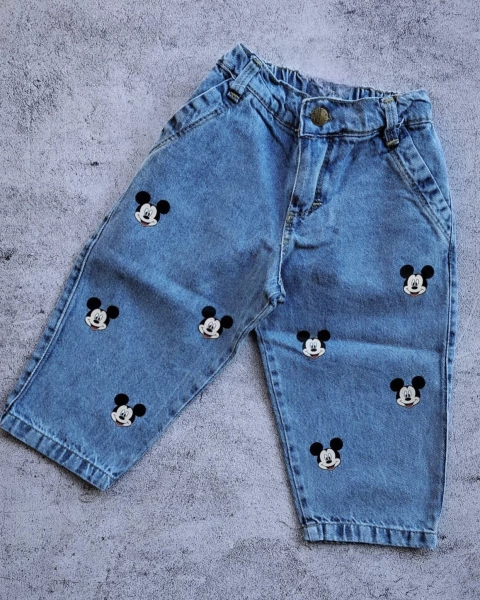 Jeans Baggy baby mickey - comprar online