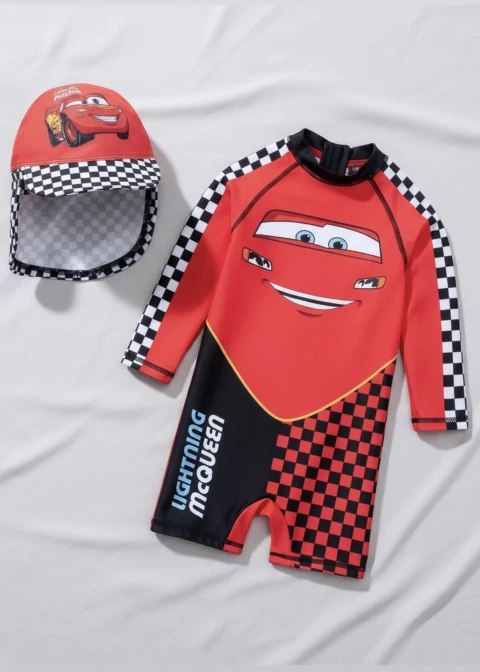 SET ENTERITO DISNEY + CAPELINA UV+50 CARS) - comprar online