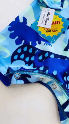 TRAJE DE BAÑO - ENTERITO UV+50 - DINOS CAMUFLADO - comprar online